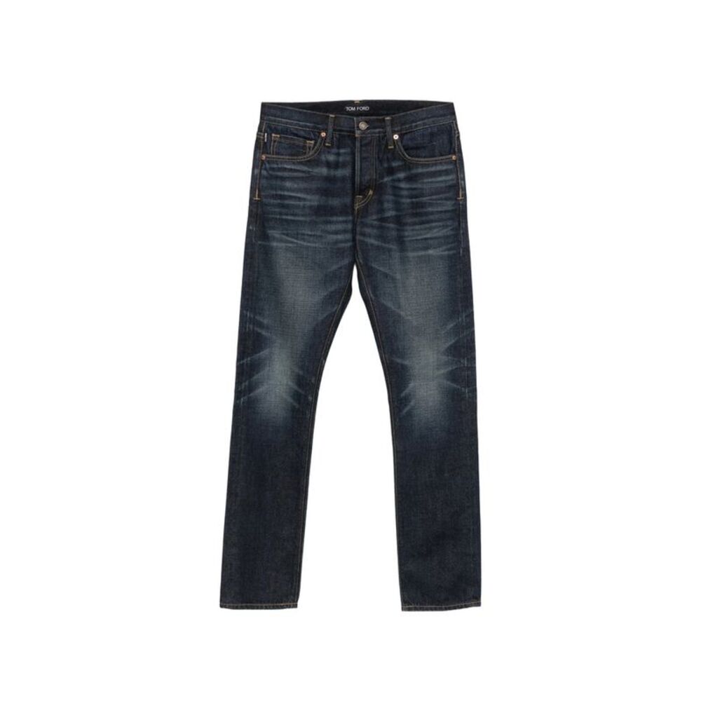 Tom Ford Blue Denim - Regular & Straight-Leg Jeans Men